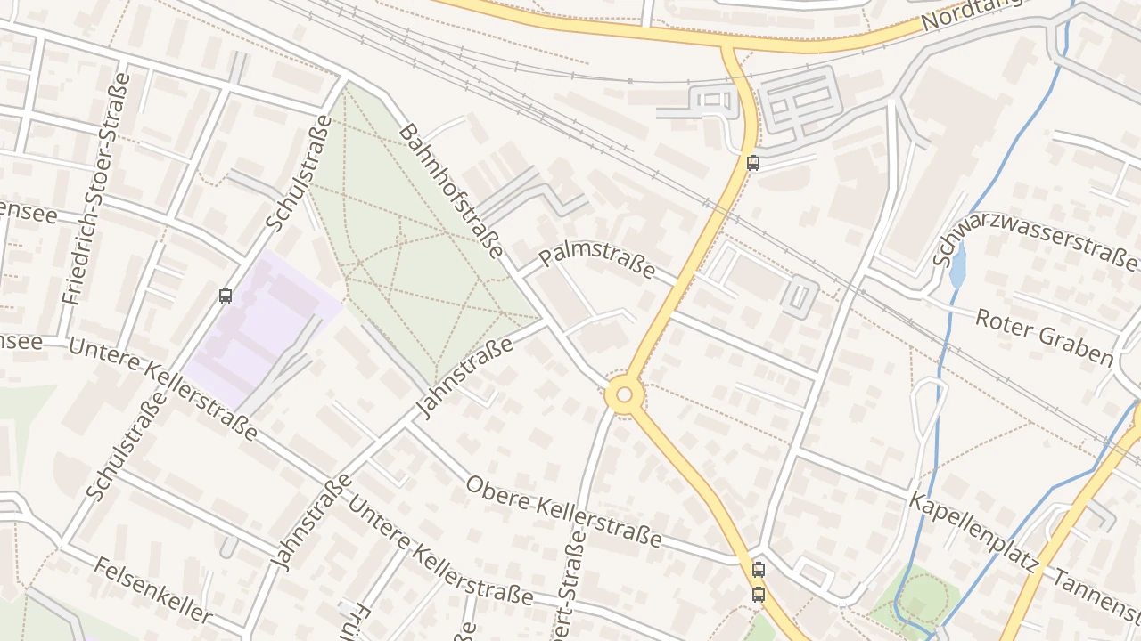 Kartenausschnitt: Bahnhofstraße 10, 90537 Feucht