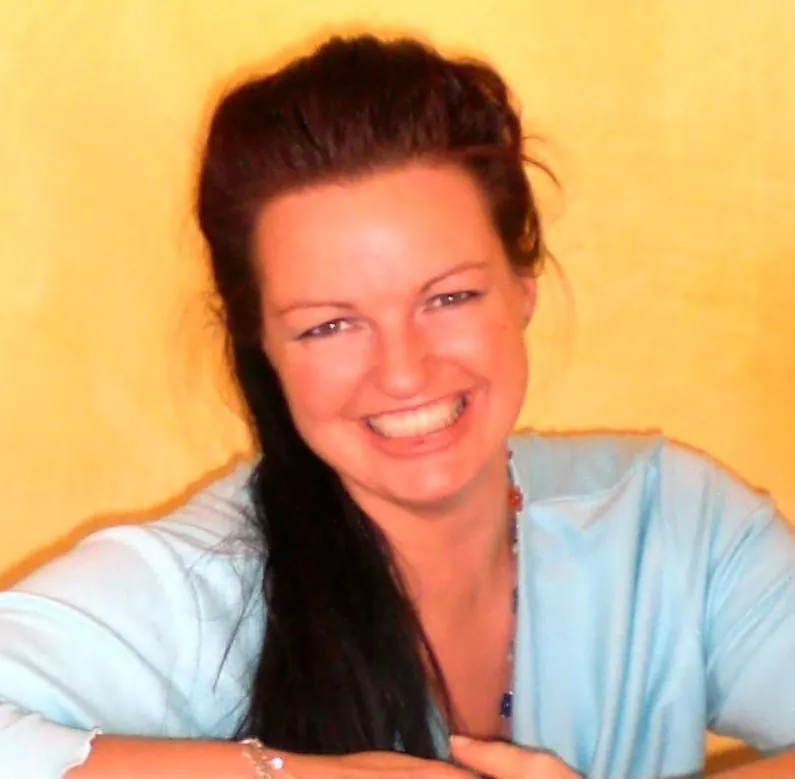 Stefanie Weber bei ihrem beruflichen Neuanfang im Jahr 2008